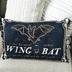 NEW! ENCHANTED Halloween POTIONS Wing Of Bat PILLOW